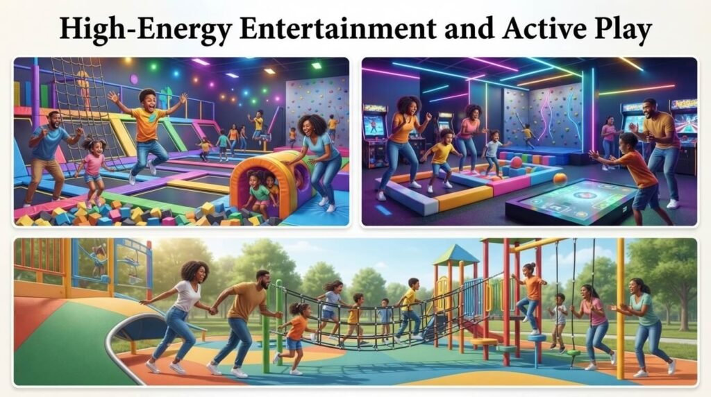High-Energy Entertainment and Active Play