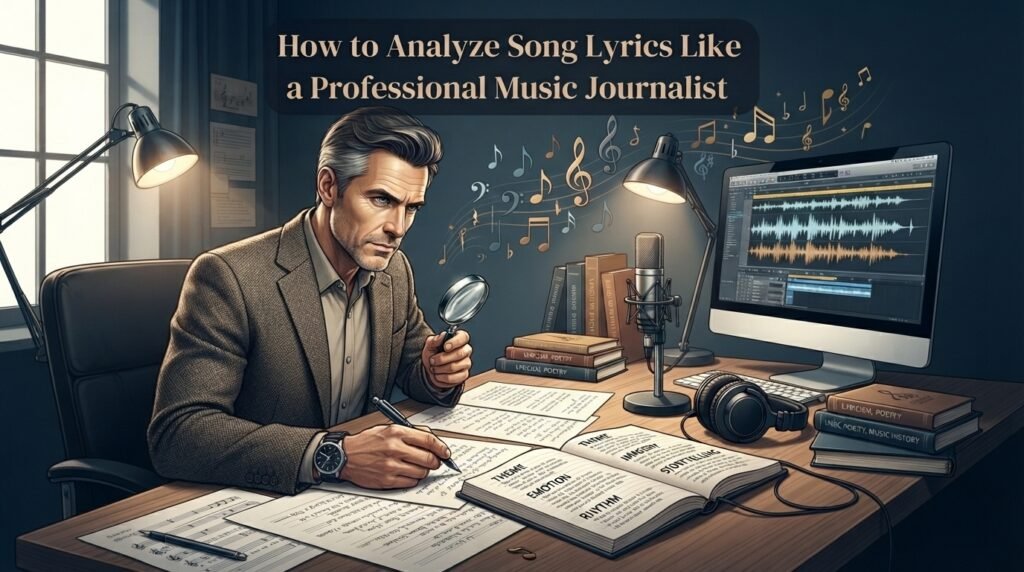 How to Analyze Song Lyrics Like a Professional Music Journalist