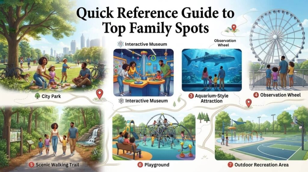 Quick Reference Guide to Top Family Spots