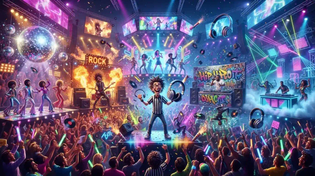 Comparing Upbeat Musical Categories