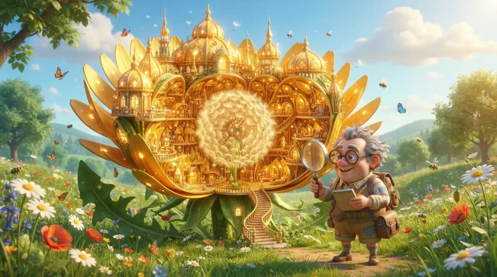Dandelion Fun Facts: Secret Flower Architecture