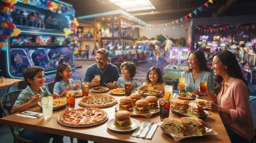 Dining Options and Refueling Between Games