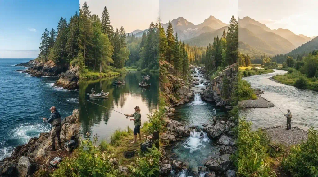 Exploring Different Environments for Outdoor Angling