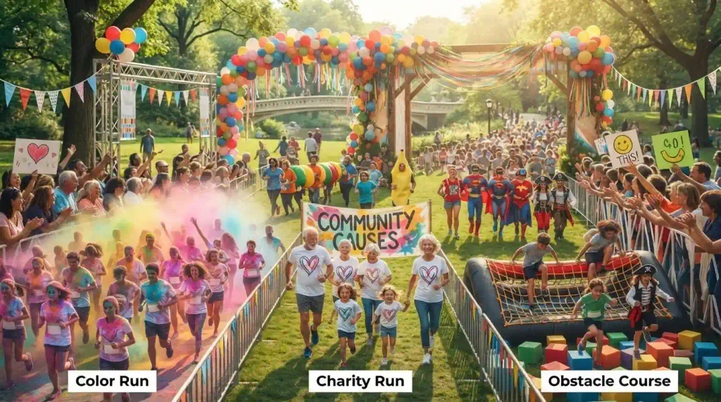 Popular Types of Fun 5k Races
