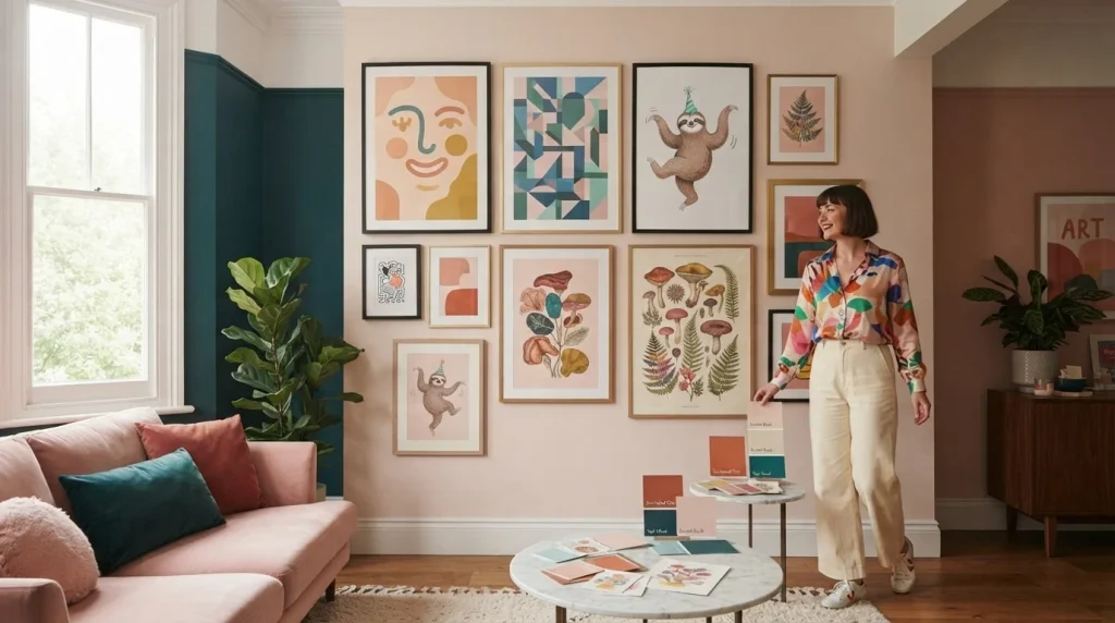 Smart Color Strategies for Displaying Playful Art