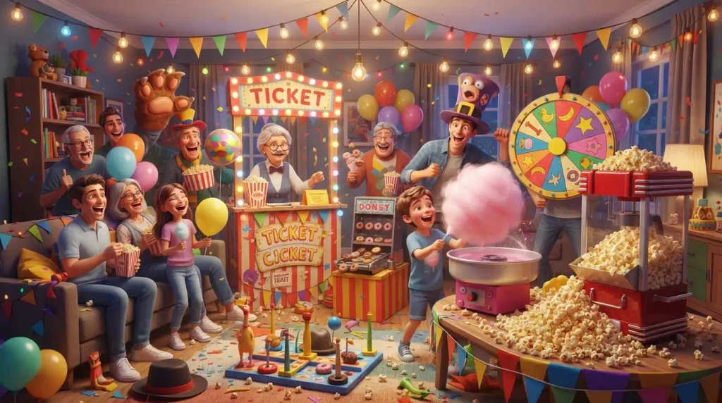 Step-by-Step Guide to Hosting a Home Carnival Night