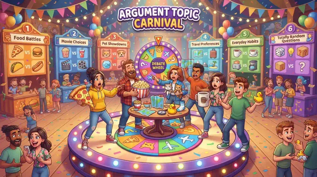 Top Categories of Fun Argument Topics for Any Occasion