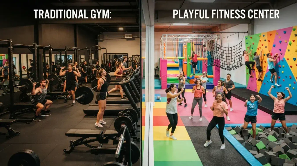 Comparing Traditional Gyms with Play-Based Centers