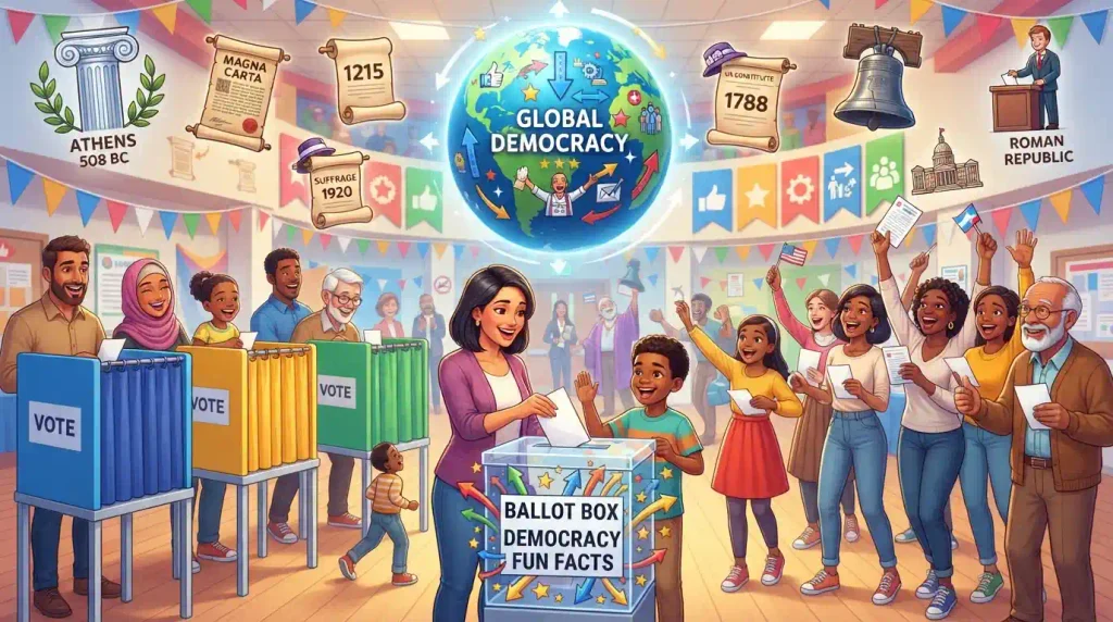 Democracy Fun Facts
