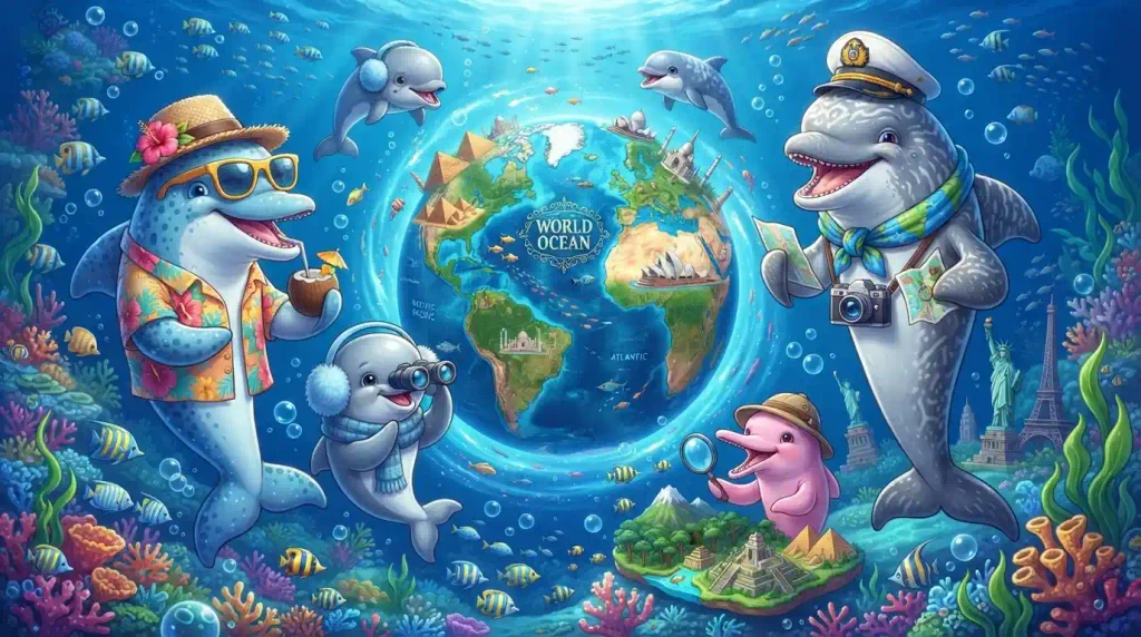 Different Species of Dolphins Around the World
