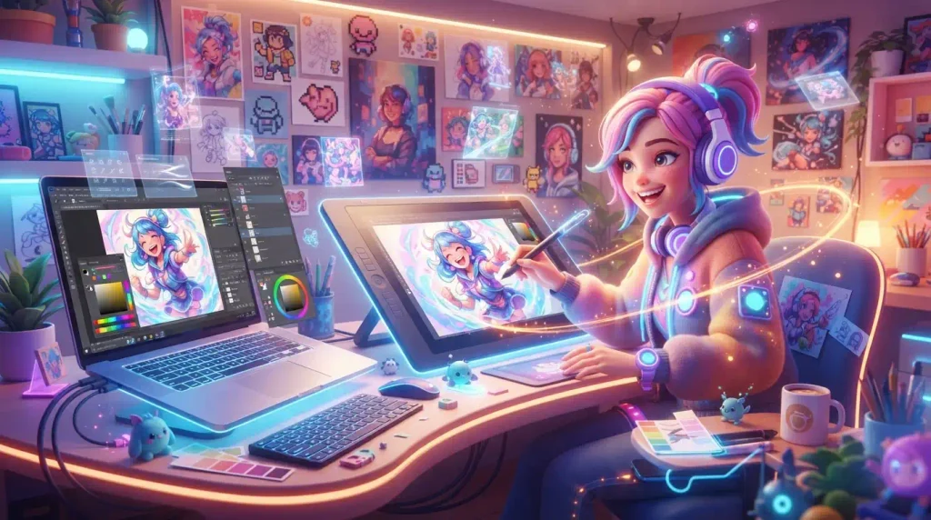  Fun Art Ideas: Creative Digital Art Projects