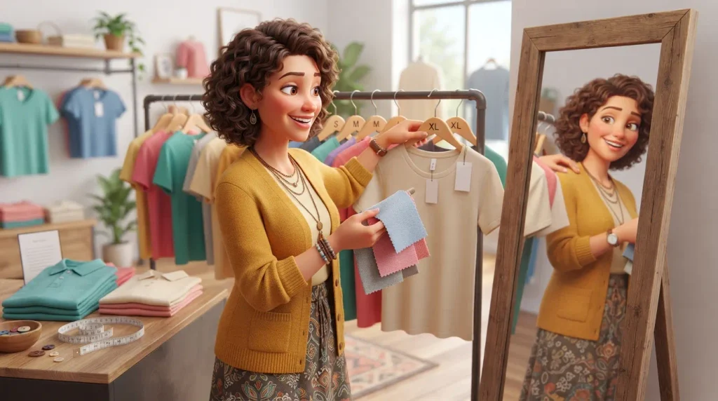 Fun Aunt Shirt Fabric and Fit Guide
