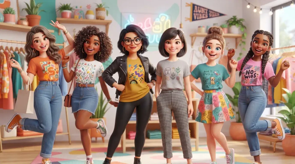Fun Aunt Shirt Styles for Every Personality
