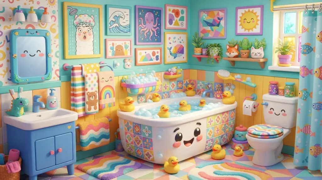 Fun Bathroom Decor That Adds Whimsy

