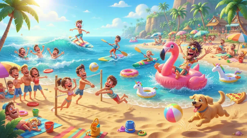 Fun Beach Styles and Entertainment