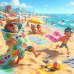 fun beach towels