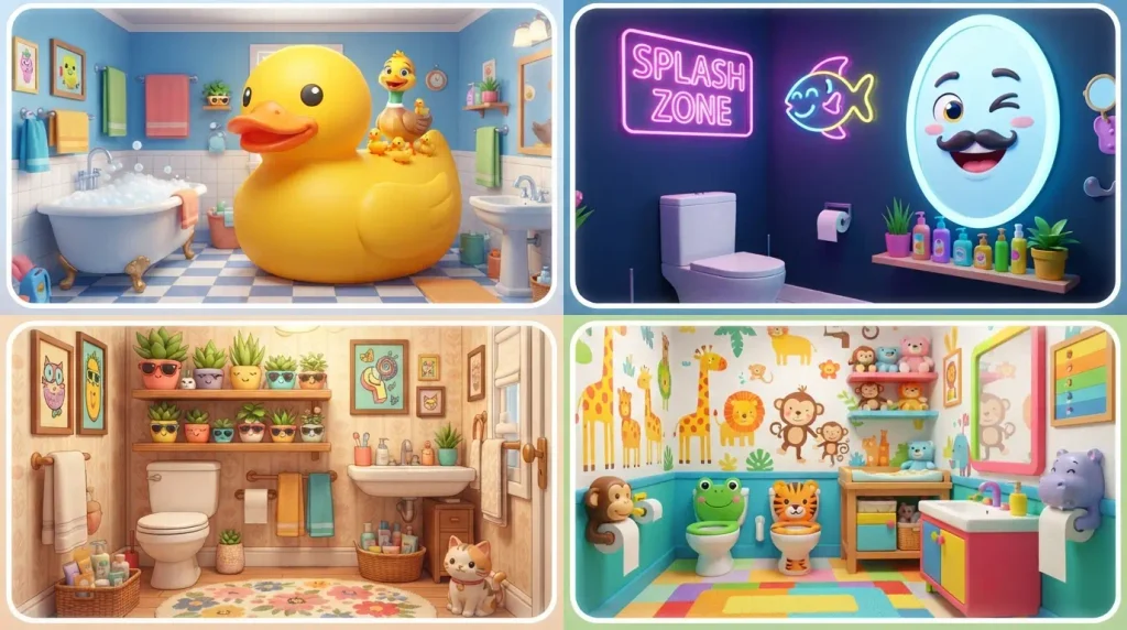 Fun Ideas for Every Type of Restroom