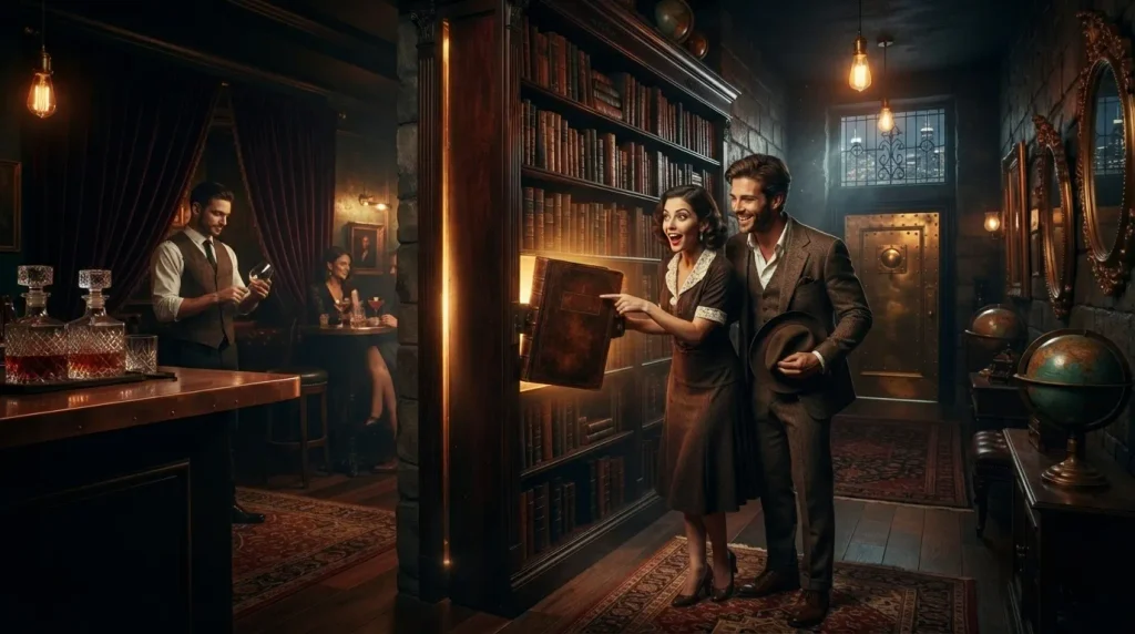 Hidden Speakeasies and Immersive Secret Lounges