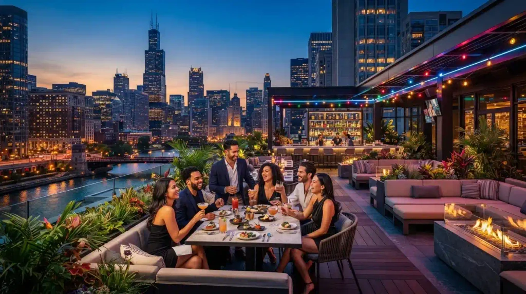 High-Altitude Rooftops and Outdoor Patio Spots