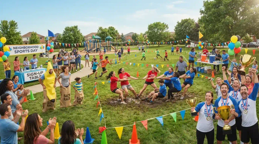 How to Organize a Neighborhood Sports Day