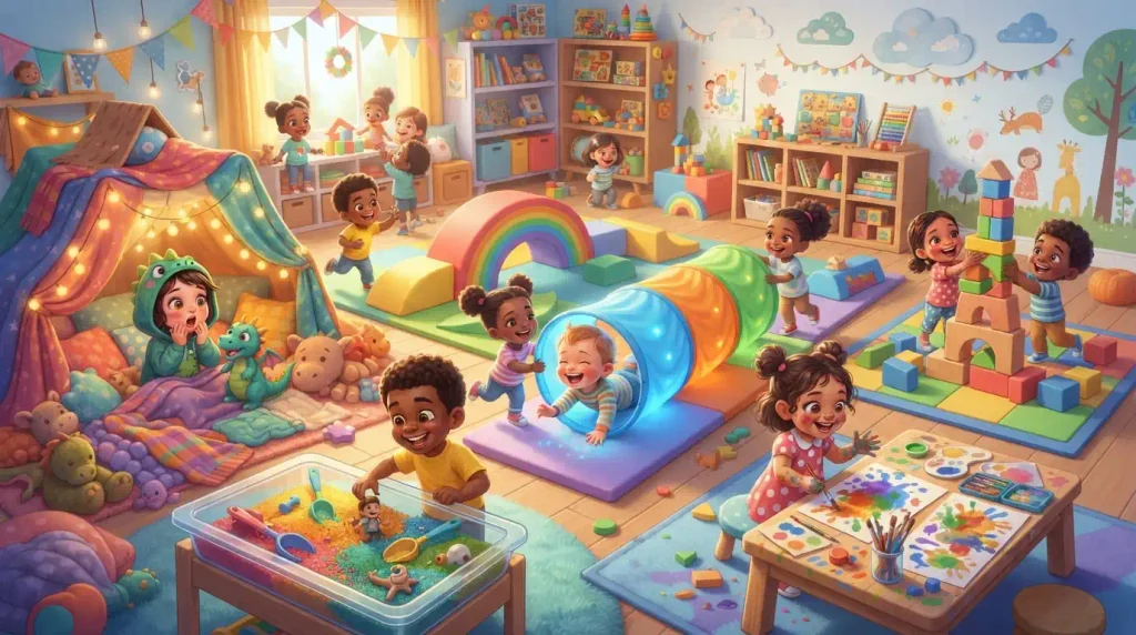 Indoor Play Ideas for Early Explorers