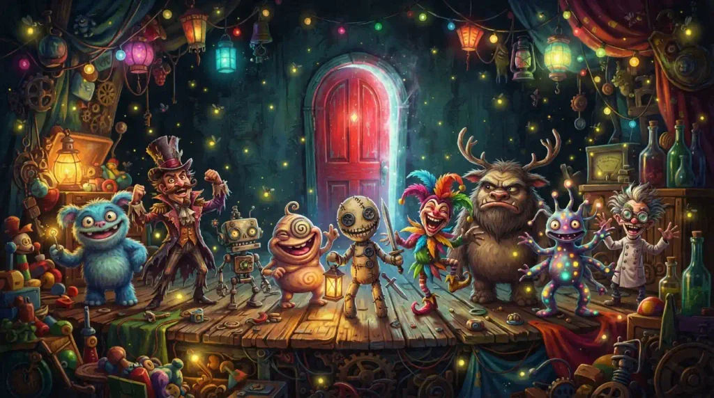 Key Puppets and Character Breakdown