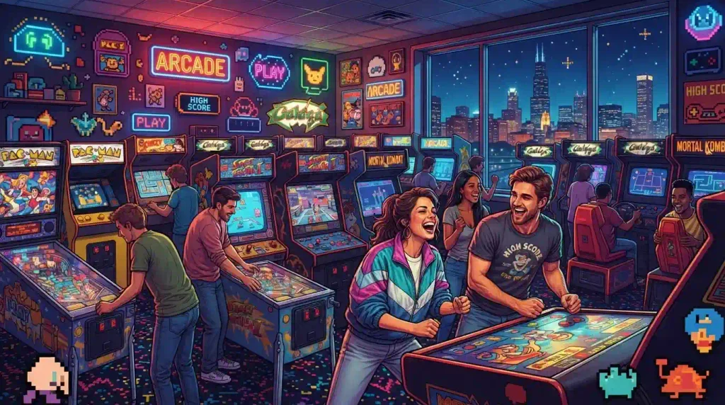 Retro Arcade Spots and Nostalgic Gaming Venues