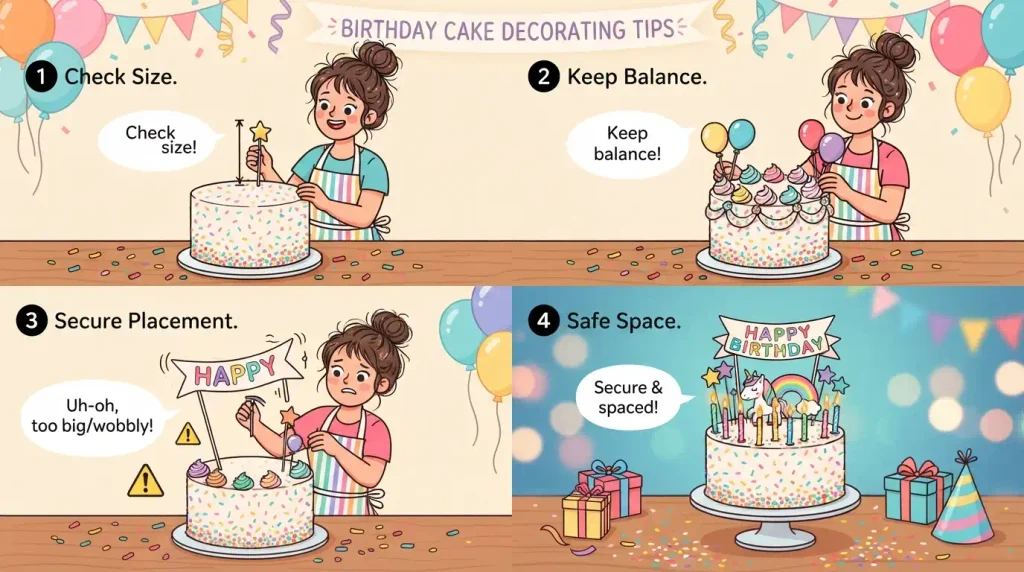 Step-by-Step Guide to Arranging Toppers Safely