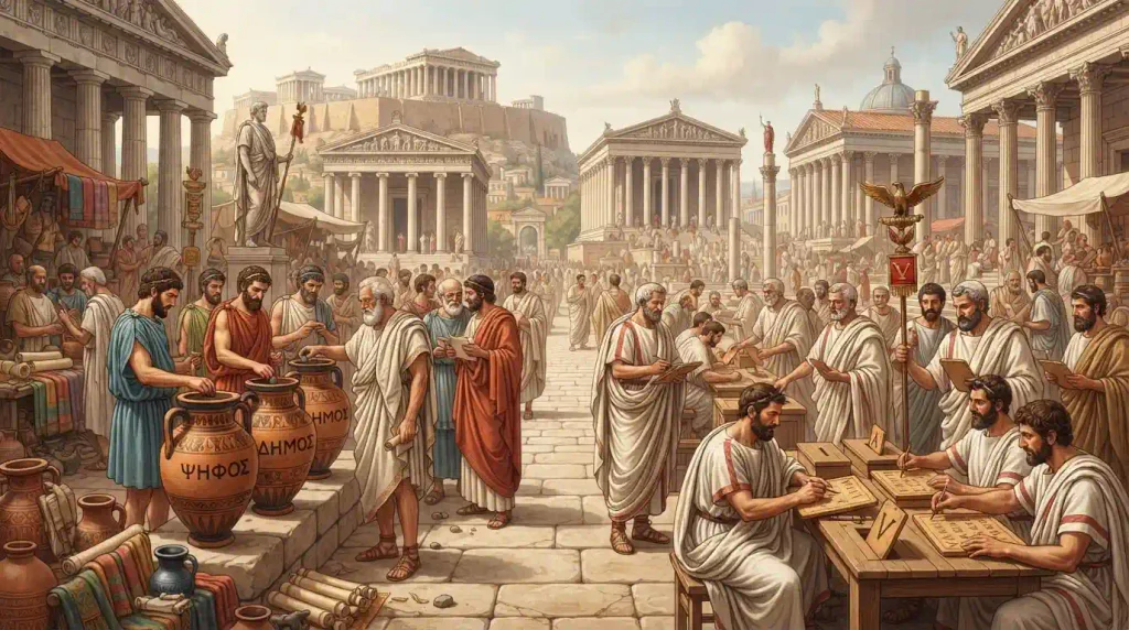 Strange Voting Methods Throughout Ancient History