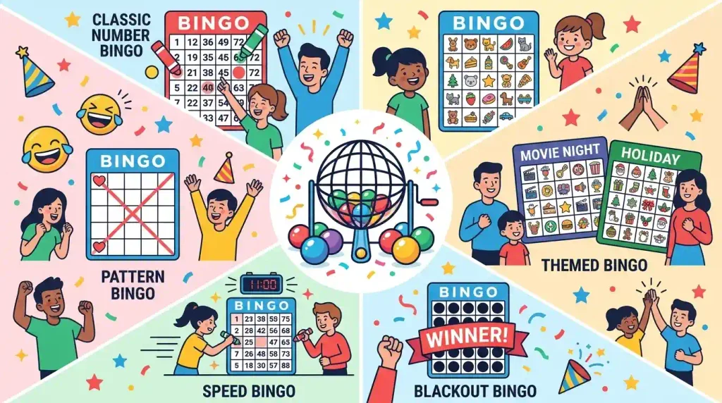 Summary of Popular Bingo Variations