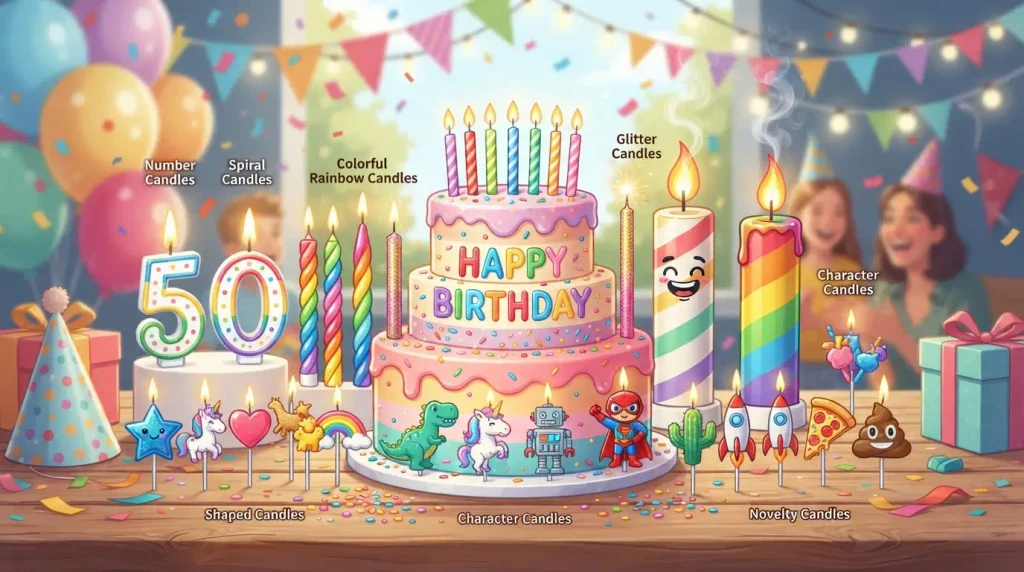 Summary of Popular Candle Categories