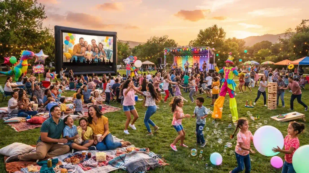 The Magic of Open-Air Outdoor Entertainment
