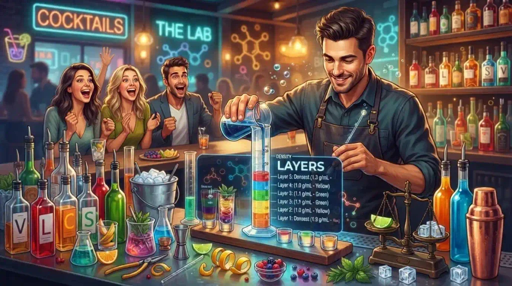The Science of Layering Liquid Density