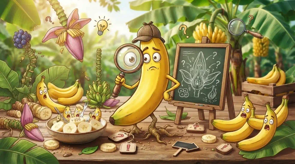 The Strange Botanical Reality of Bananas