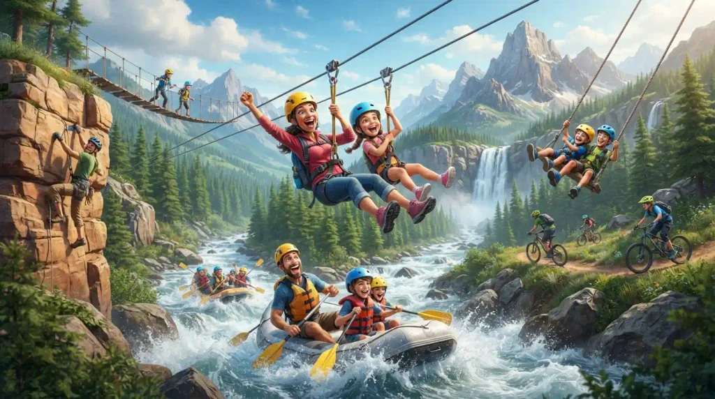 Top Outdoor Extreme Family Fun Adventures