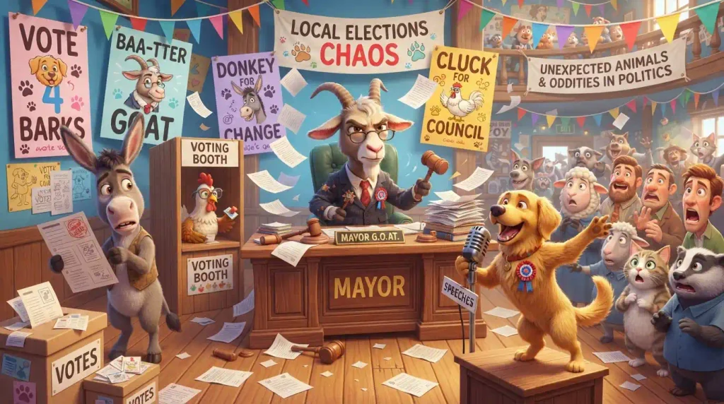 Unexpected Animals and Oddities in Local Politics