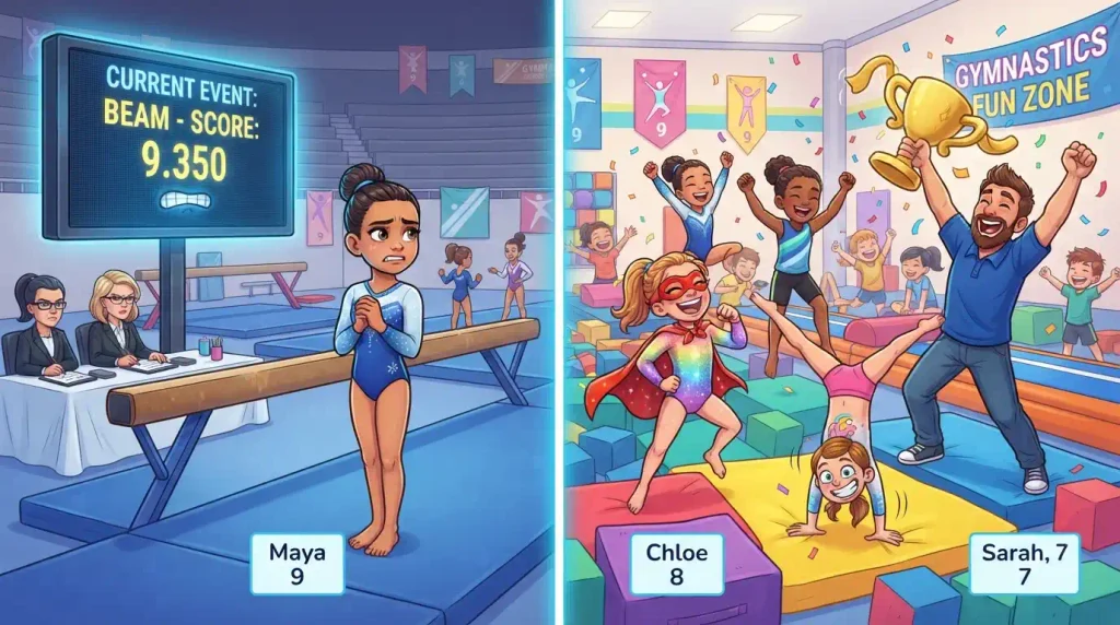 Why Playful Gymnastics Beats Rigid Competition
