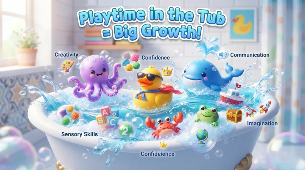 Why Playtime in the Tub Supports Early Childhood Growth