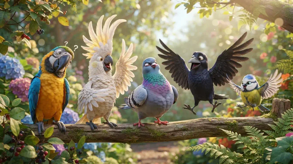 Fun Birds Body Language Explained